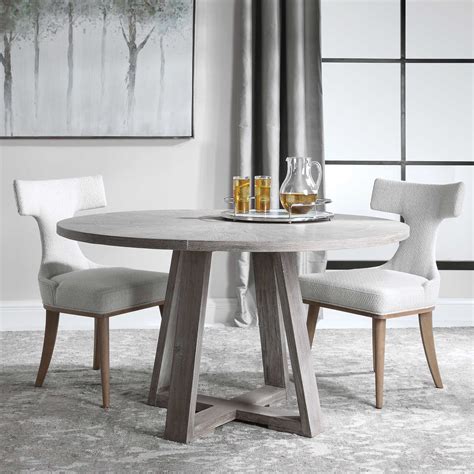 Gidran 52″ Round Dining Table By Uttermost Concepts Furniture