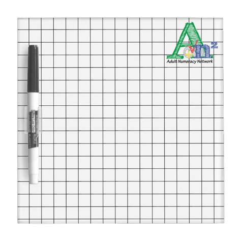 Ann Dry Erase Grid Board