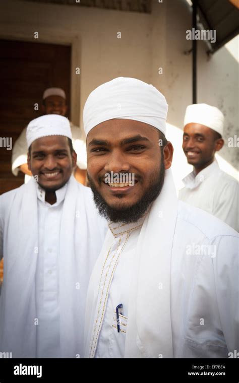Smiling Young Sri Lankan Muslim In Galle Fort Stock Photo Alamy