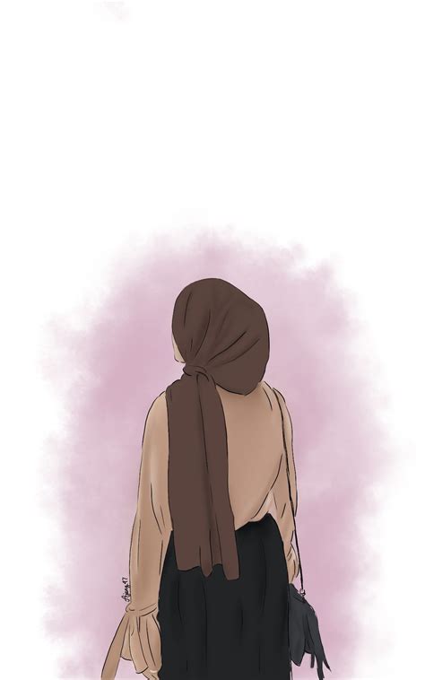 Aesthetic Hijab Girl Wallpapers Wallpaper Cave