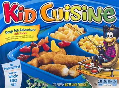 Kid Cuisine Deep Sea Adventure Fish Sticks Kid Cuisine31000196080