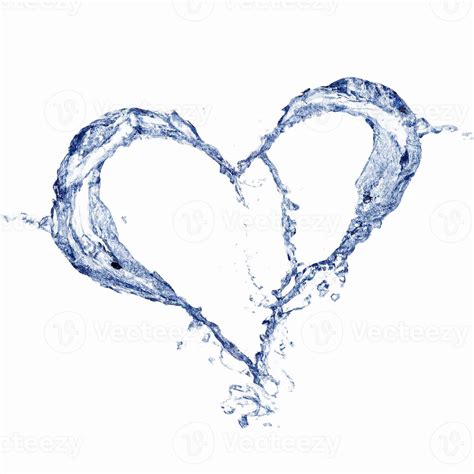 Heart Shaped Splash Of Water 12856509 Stock Photo At Vecteezy