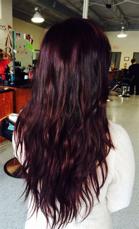 Black Cherry Hair Color With Highlights Warehouse Of Ideas