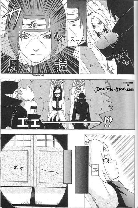 Rule 34 Akatsuki Akatsuki Naruto Comic Deidara Dialogue Doujinshi
