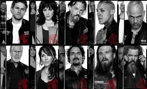 Sons Of Anarchy Season Characters Cast Serie Sons Of Anarchy Sons Of