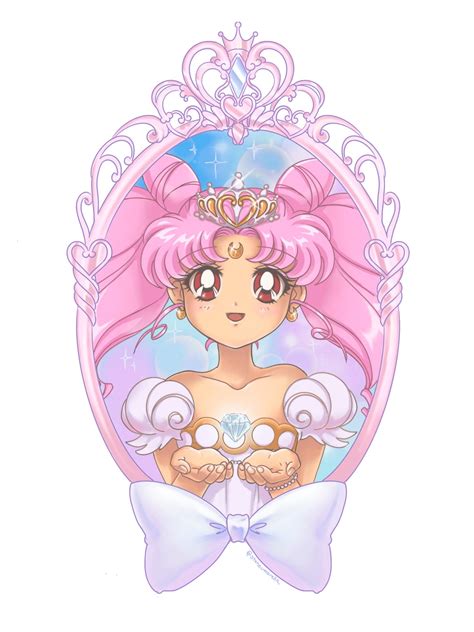 Sailor Moon Princess Chibiusa Small Lady X Print Etsy