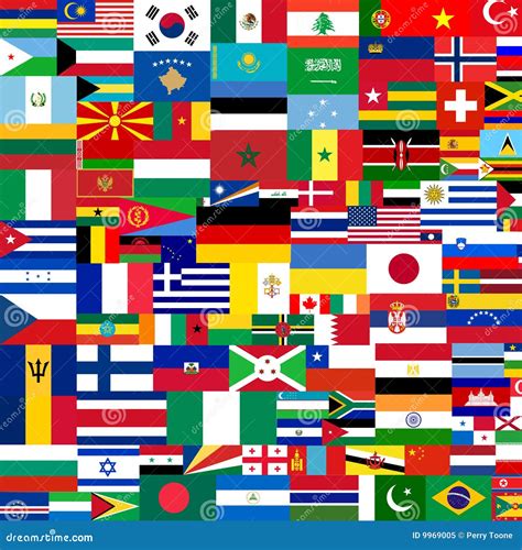 Flags Of The World Royalty Free Stock Photo Image 9969005