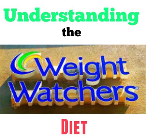 The Weight Watchers Diet Weight Loss