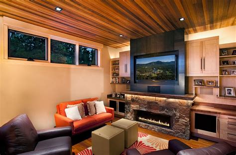 tv  fireplace design ideas