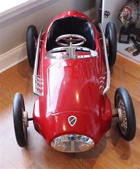 Pedal Car Rare Giordani Racer 1952 Ferrari Formula 2 Ar 5004 American