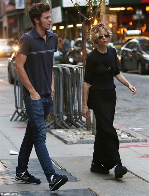 Meg Ryan Enjoys Lunch With Her Tall Son Jack Quaid In New York Daily