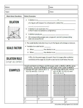 Some of the worksheets for this concept are gina wilson all things algebra 2014 answers cystis, geometry unit 3 homework answer key, unit 1 angle . Transformations (Geometry Curriculum - Unit 9) by All ...