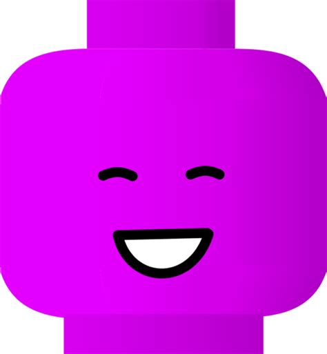 Smiley Face Lego Vector Clip Art 2