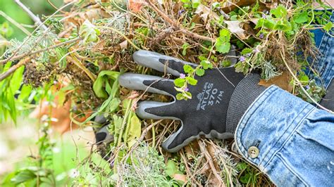garden gloves with fingertips claws garden rubber working glove gardening digging planting