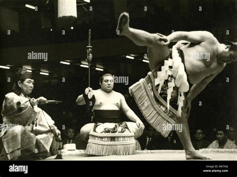 Sumo Wrestling Japan Stock Photo Alamy