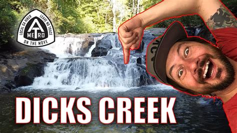 Dicks Creek Falls Best Waterfalls In North Georgia Youtube
