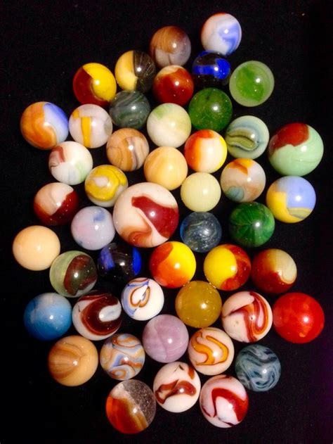 Assorted Marbles Marble Games Glass Marbles Marble