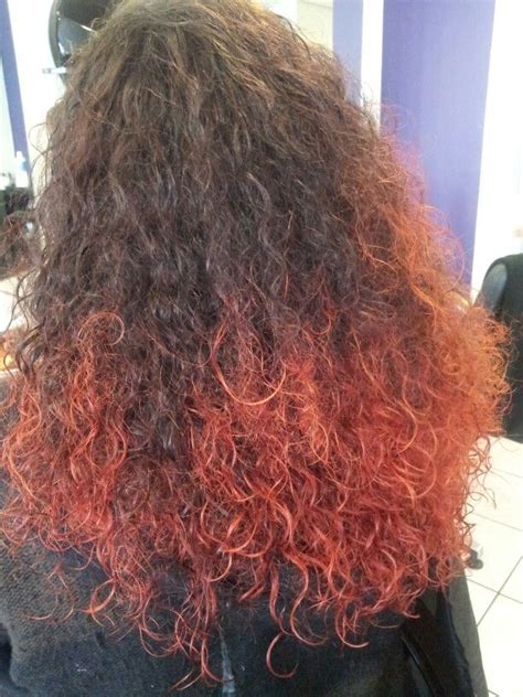 My Dip Dye 12092013 Curly Hair Hints Tips Styles