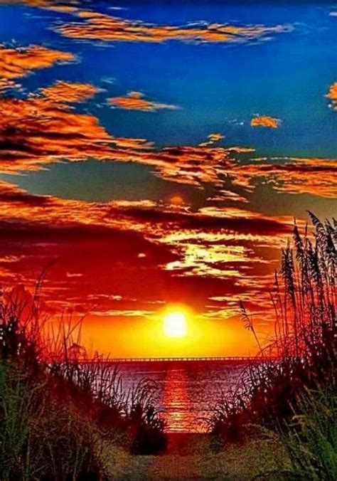 Brilliant Colors For A Sunset Amazing Sunsets Amazing Nature