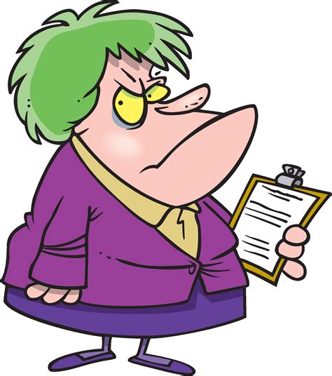 Grumpy Old Lady Cartoon Clipart Free Download On Clipartmag