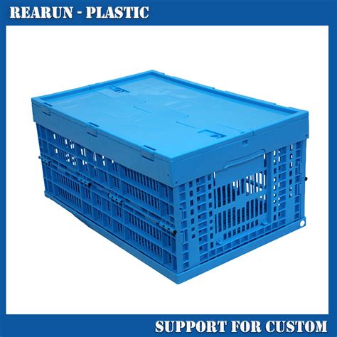 Heavy Duty Large Reusable Industrial Stackable Folding Collapsible