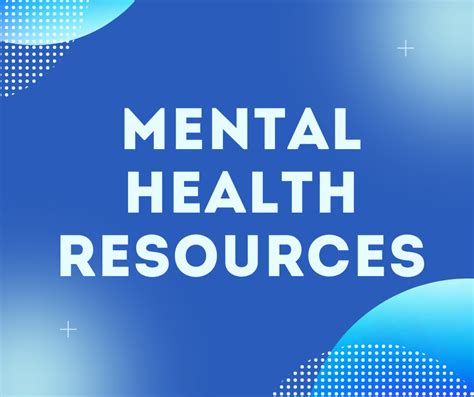 Mental Health Resources Mfht