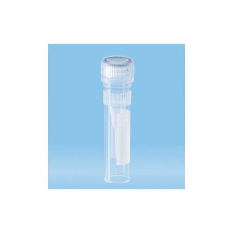 Sarstedt Screw Cap Micro Tube 0 5 Ml PP With Skirted Base With