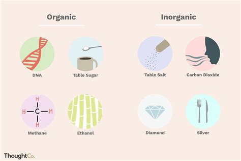 Diferencie Compostos Organicos E Inorganicos E De Exemplos Novo Exemplo