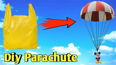 How To Make Parachutehow To Make Parachute With Plastic Baghow To