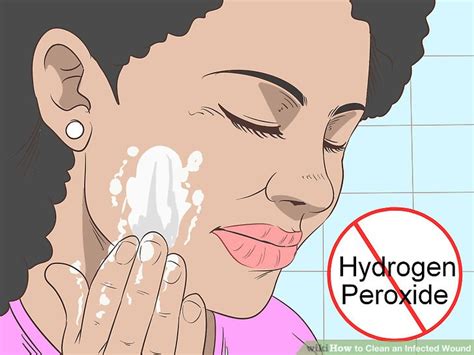 Putting too much pressure will do nothing else than break your scabs and lead to larger. 3 Ways to Clean an Infected Wound - wikiHow
