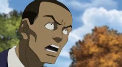 She does on numb feeling legs. WHAT DID YOU SAY, NIGGA? | The Boondocks | Know Your Meme