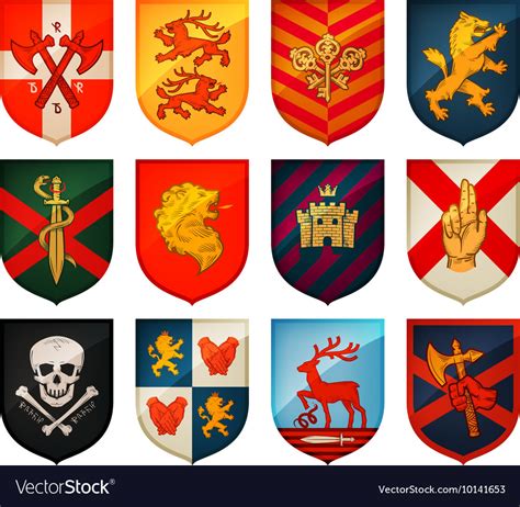 Shields For Coat Of Arms