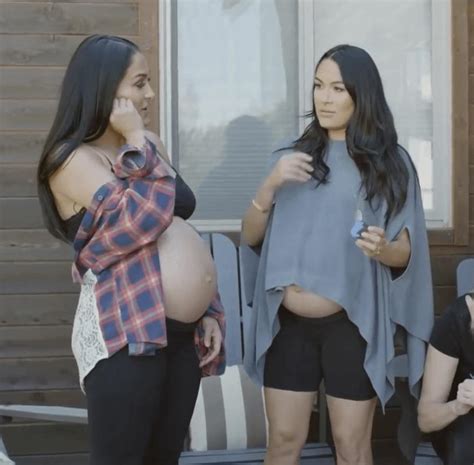 The Bella Twins Have My Fave Pregnant Bodies Ever R Pregcelebs