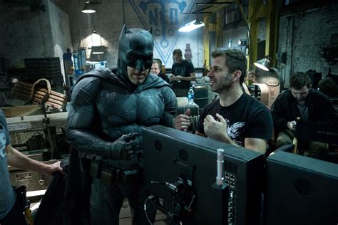 Ben Affleck Behind The Scenes Of Batman V Superman Dawn Of Justice Ben Affleck Photo