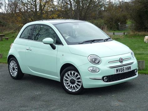 Used Smooth Mint Green Fiat 500 For Sale Cheshire In 2020 Fiat 500