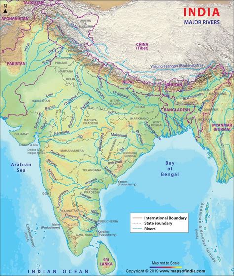 River Map Of India India River System Himalayan Rivers Peninsular