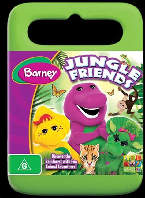 Barney Jungle Friends Abc Dvd Sanity