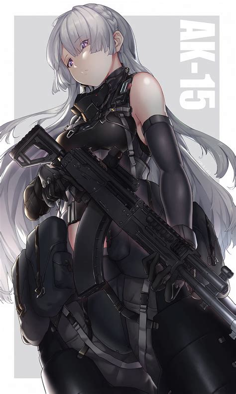 Cool Anime Girls With Guns