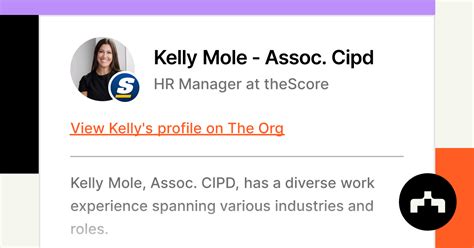 Kelly Mole Assoc Cipd Hr Manager At Thescore The Org