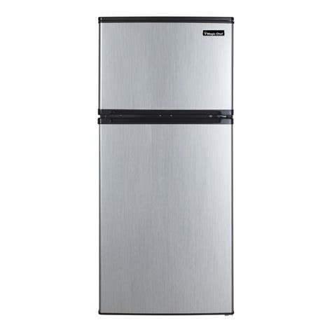 Magic Chef 43 Cu Ft Mini Refrigerator In Stainless Look Hvdr430se
