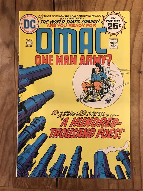 Omac 3 Comic Books Bronze Age Dc Comics Omac Hipcomic