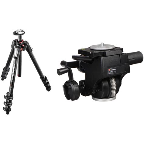 Manfrotto Mt Cxpro Carbon Fiber Tripod With Hd Geared