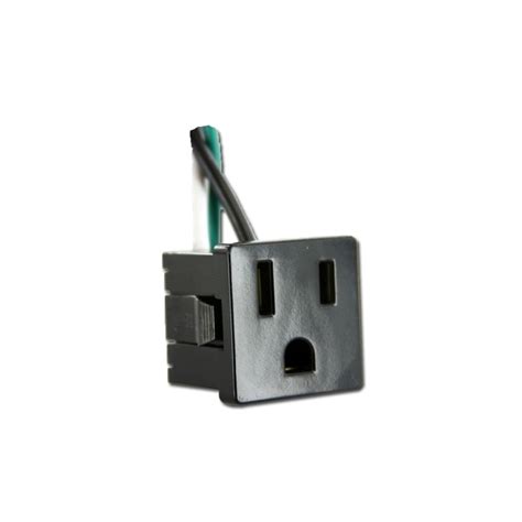 Leviton 1374 001bl 3 Prong Snap In Receptacle