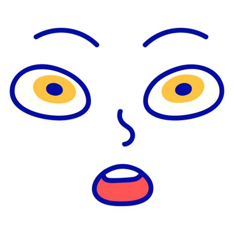 Surprised Face Graphic Png And Svg Design For T Shirts