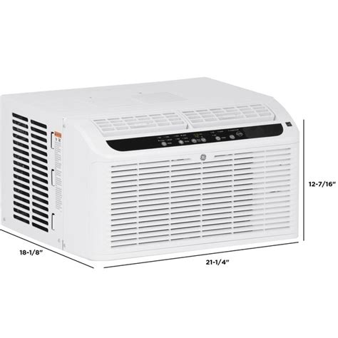 Ge 250 Sq Ft Window Air Conditioner 115 Volt 6400 Btu Energy Star In