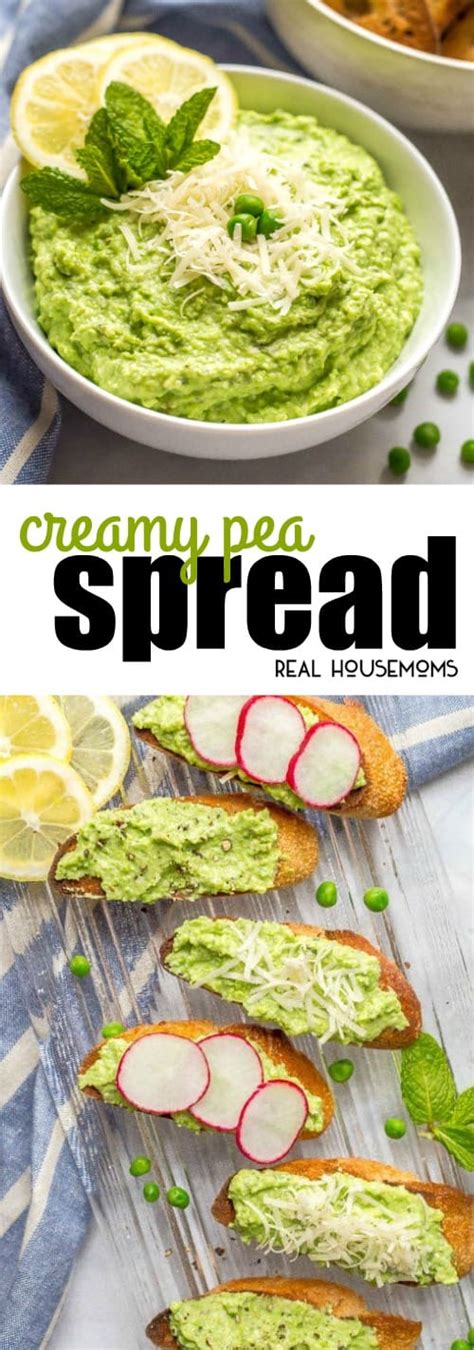 Creamy Pea Spread ⋆ Real Housemoms