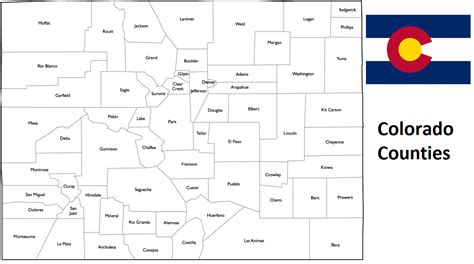 List Of All Counties In Colorado