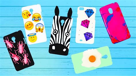I've decided to make some more phone case ideas! 6 Awesome DIY Phone Case Ideas - YouTube