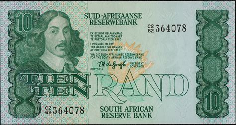 My Currency Collection South African Currency Rand Banknote Jan Van Riebeeck