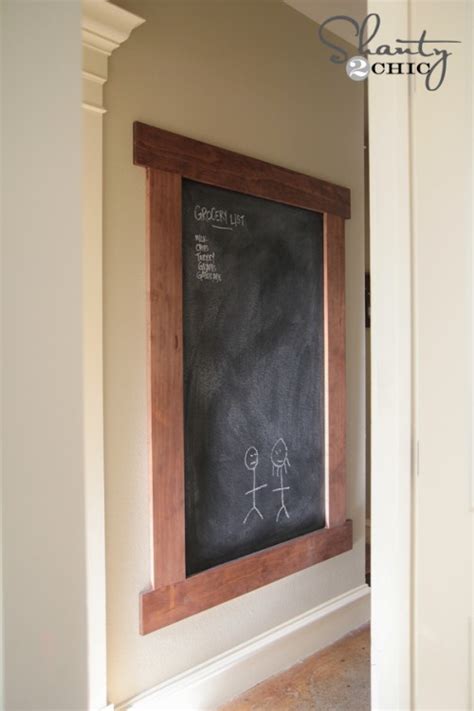 In order to generate wall framing, you must first be using a wall type with a framing material as the main layer. DIY Framed Chalkboard Wall!! - Shanty 2 Chic